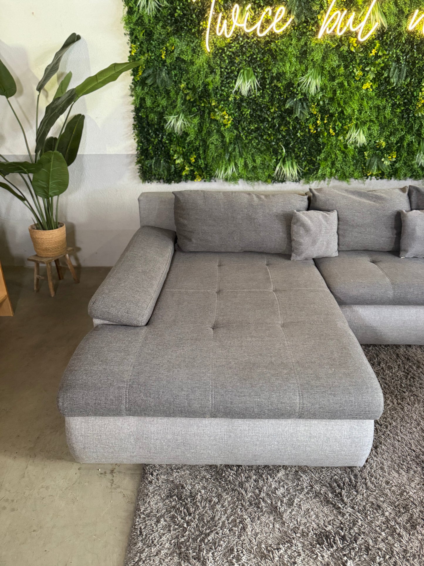 Ecksofa mit Schlaffunktion