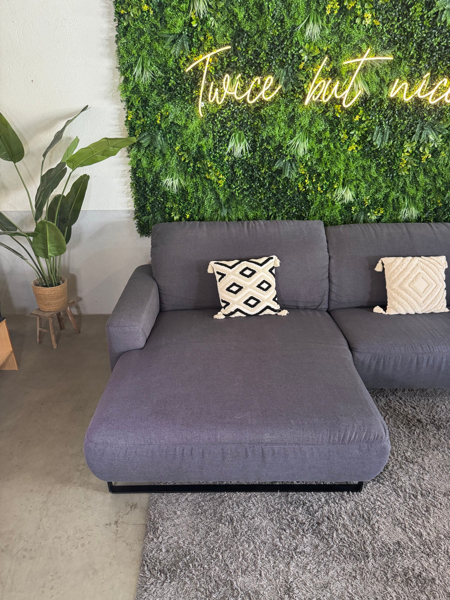 Ecksofa mit breiter Liegefläche