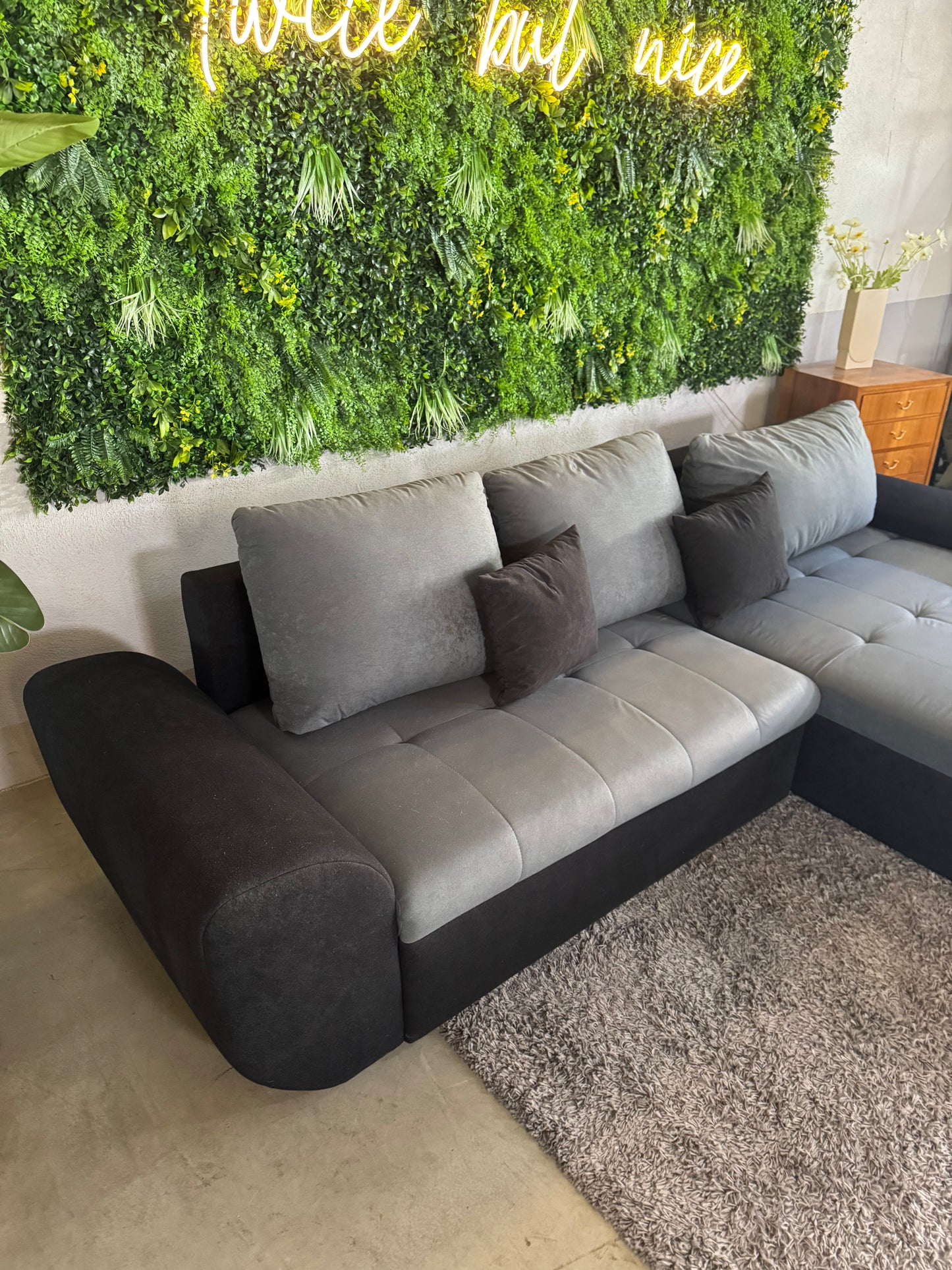 Ecksofa mit Schlaffunktion