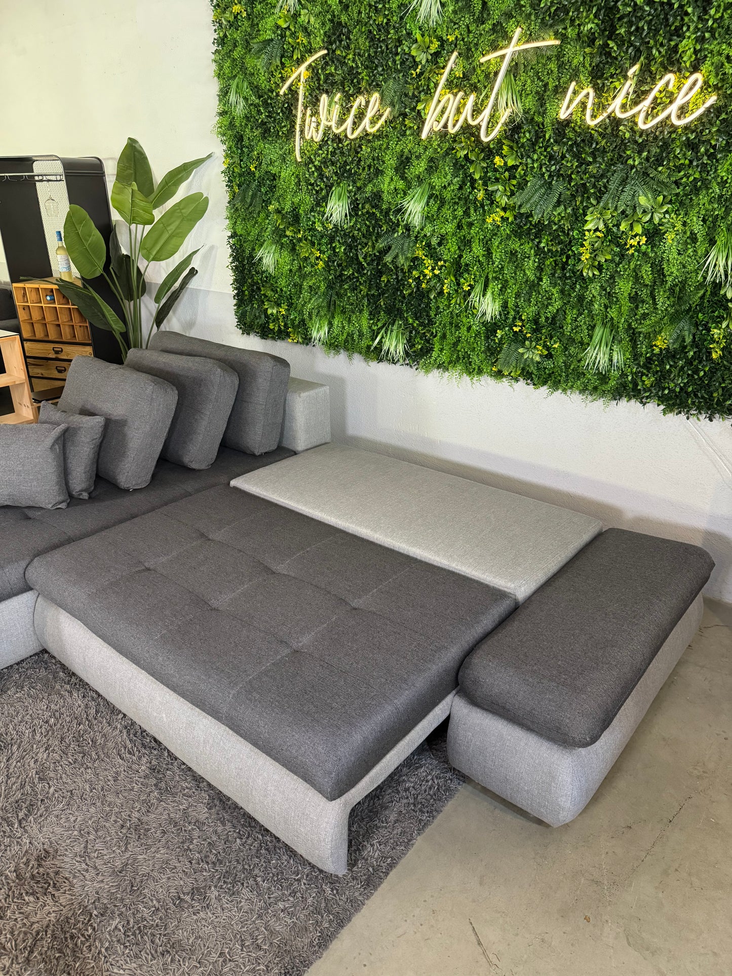 CarryHome Ecksofa mit Schlaffunktion