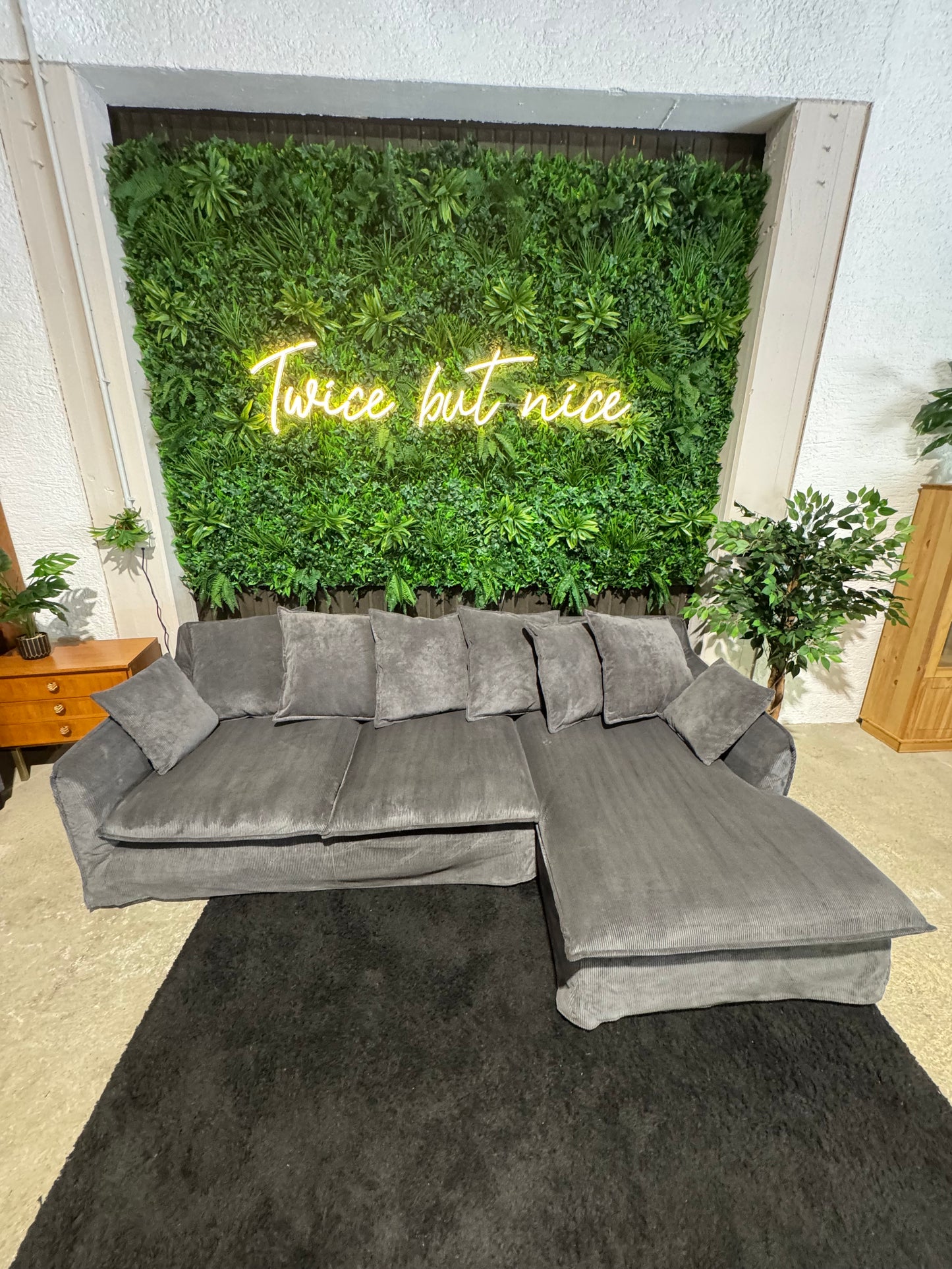Cord Ecksofa „Riess-Ambiente“ mit abnehmbaren Bezügen