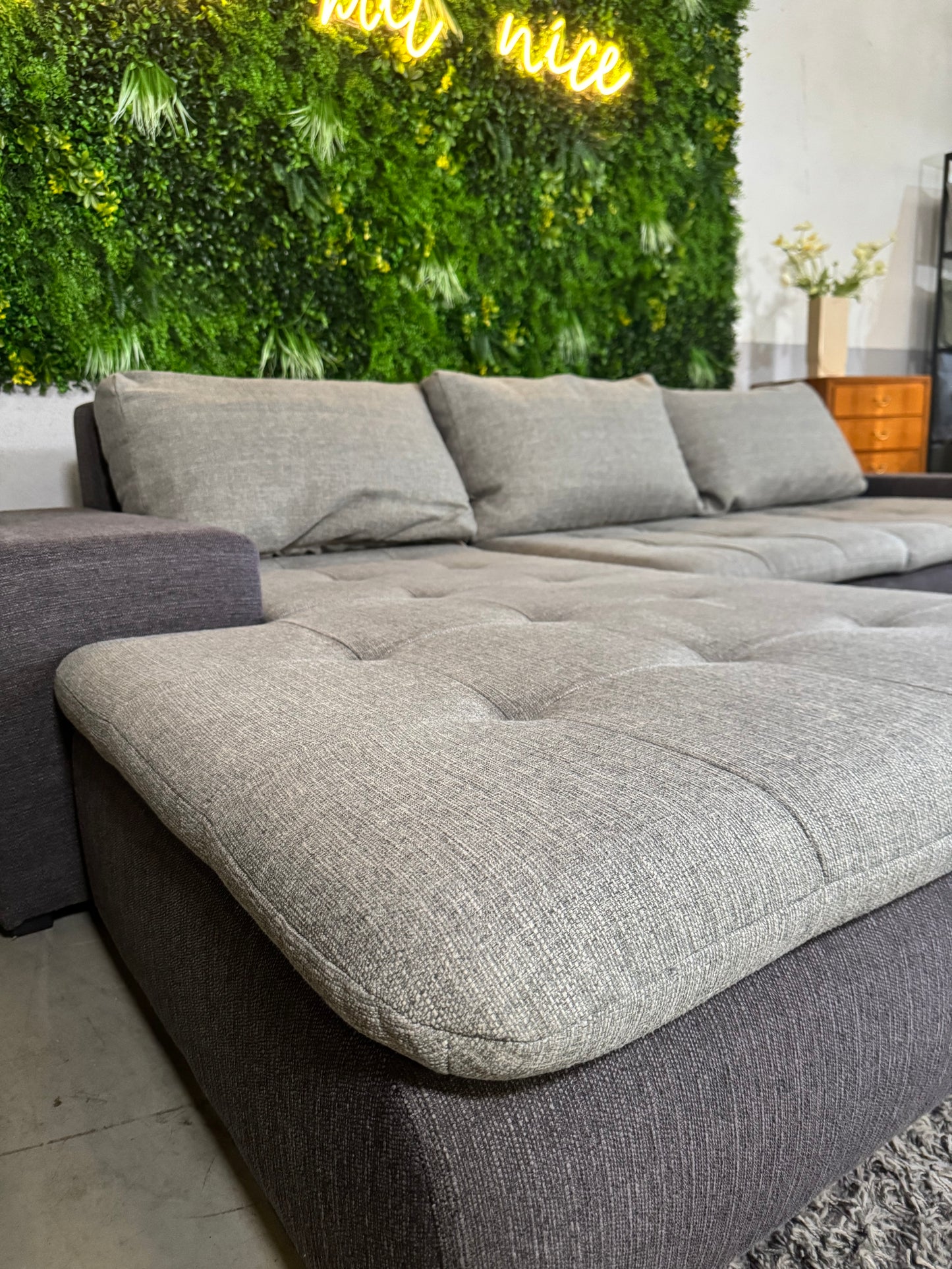 Ecksofa mit Schlaffunktion