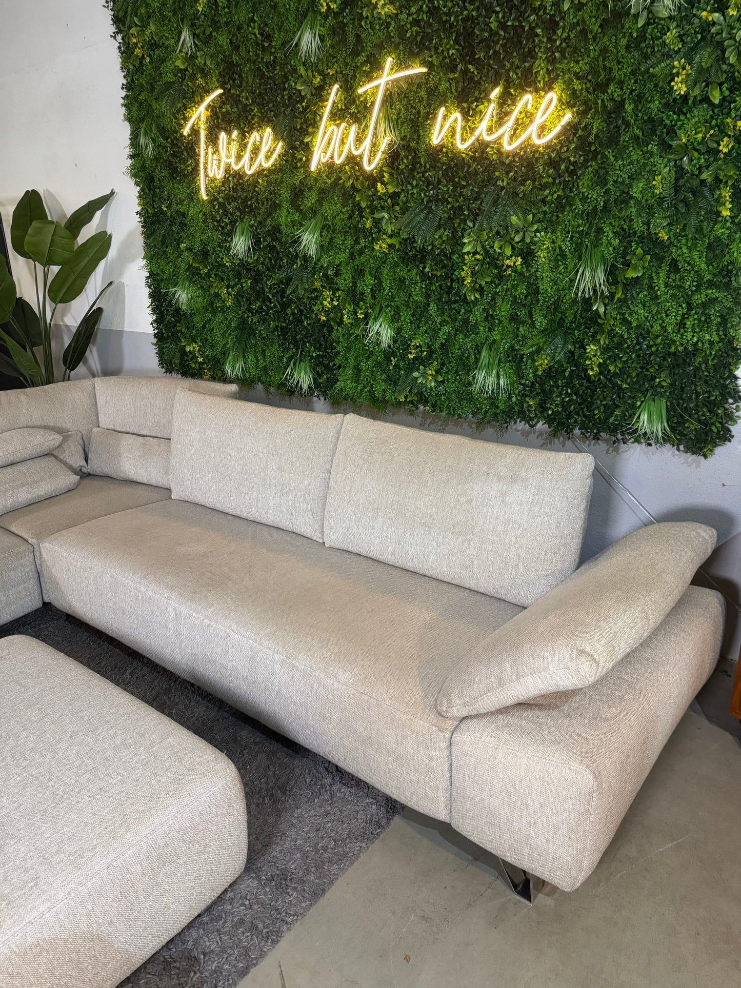 XXL Musterring MR680 Ecksofa mit Hocker