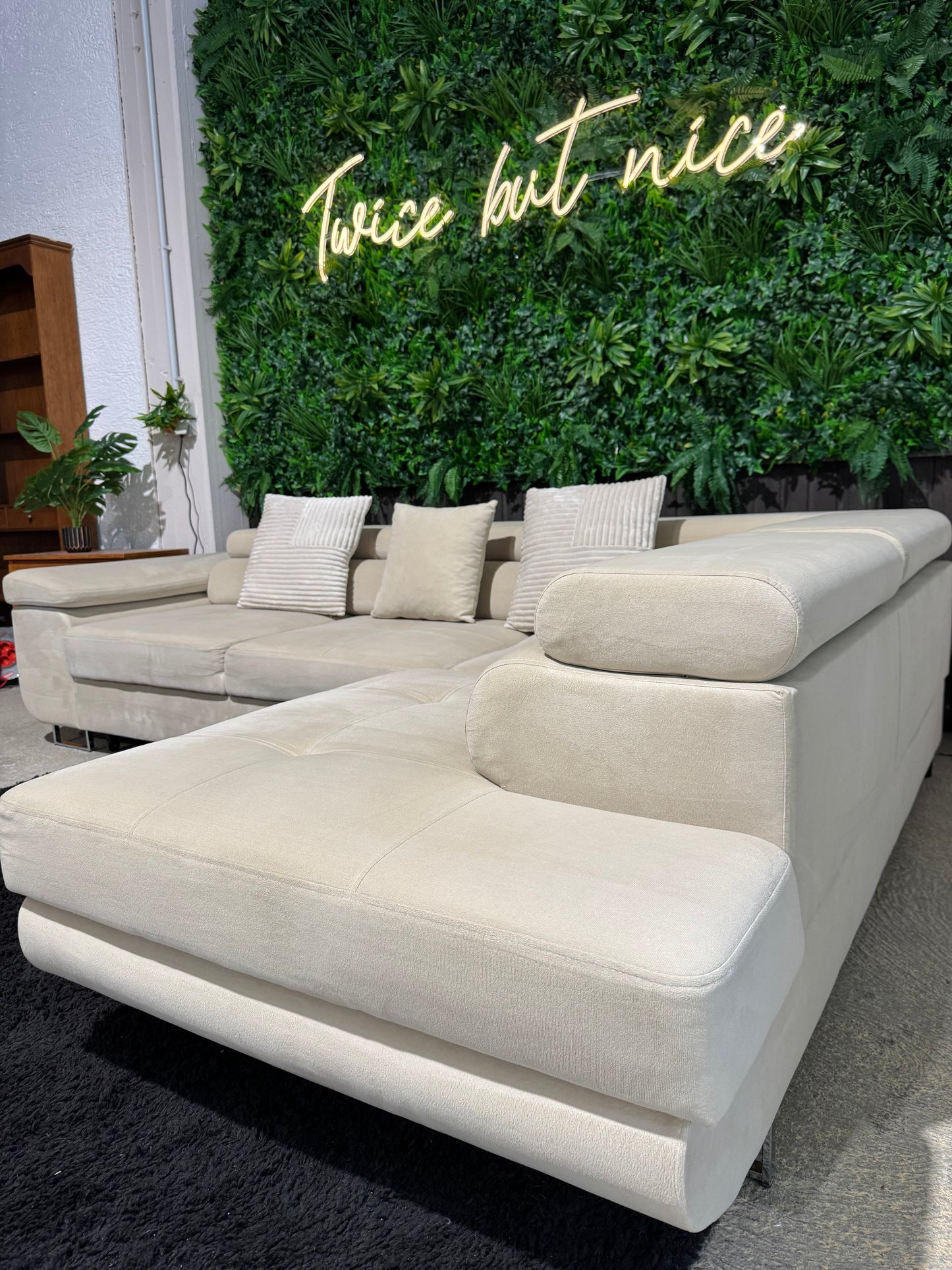 Ecksofa mit Schlaffunktion
