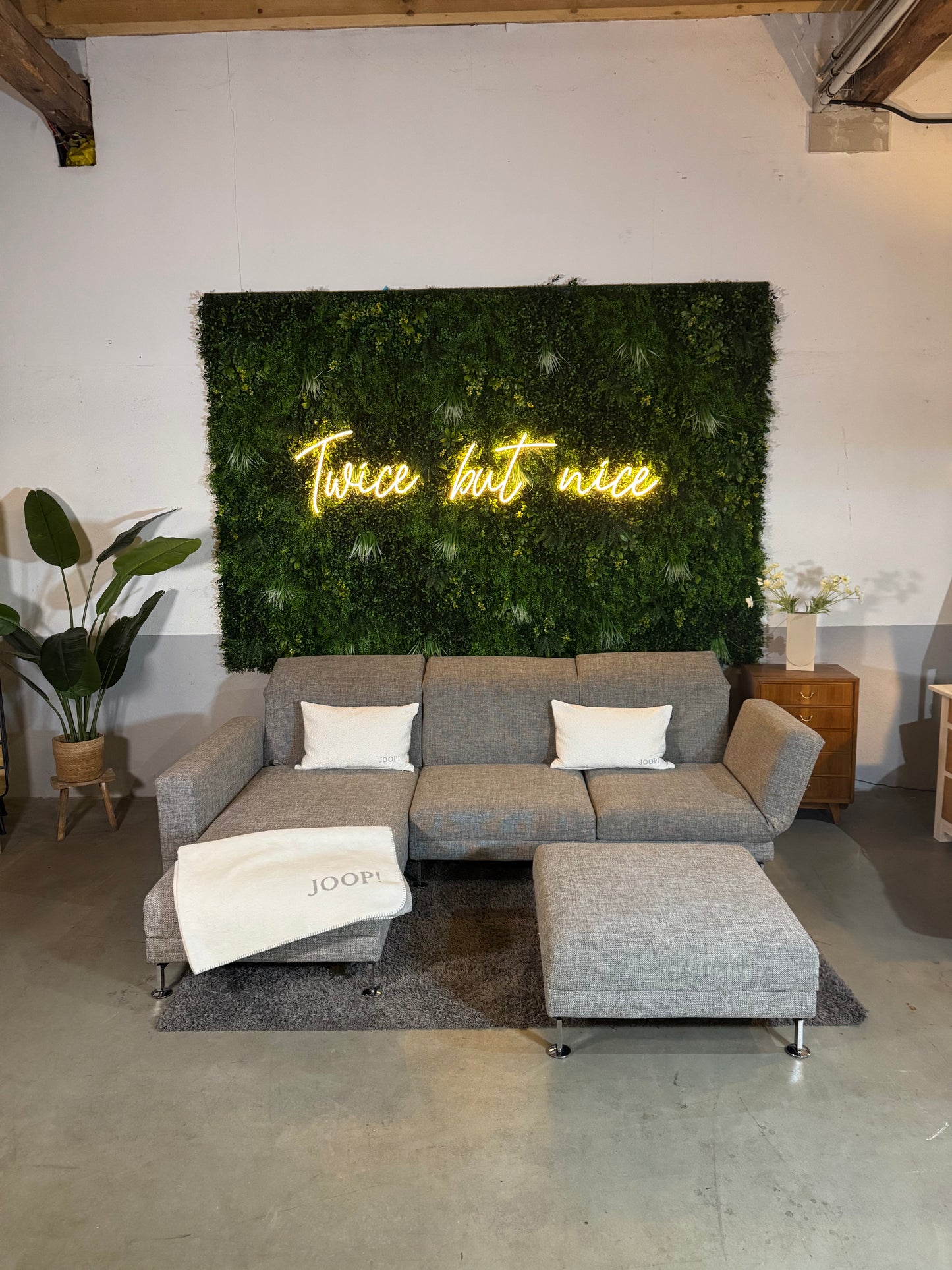 Brühl Moule Ecksofa inkl. Hocker