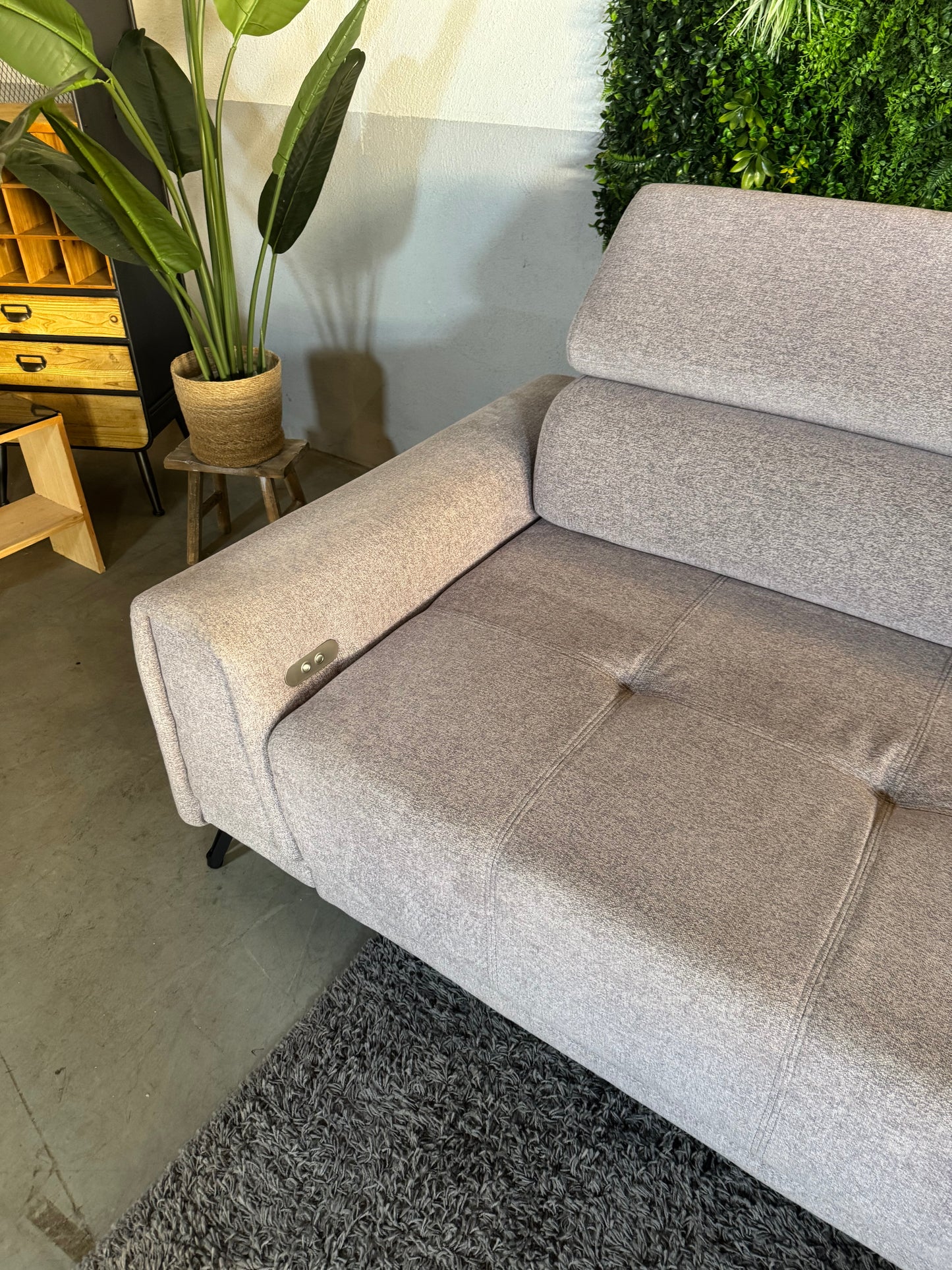 Ecksofa mit elektr. Schlaffunktion