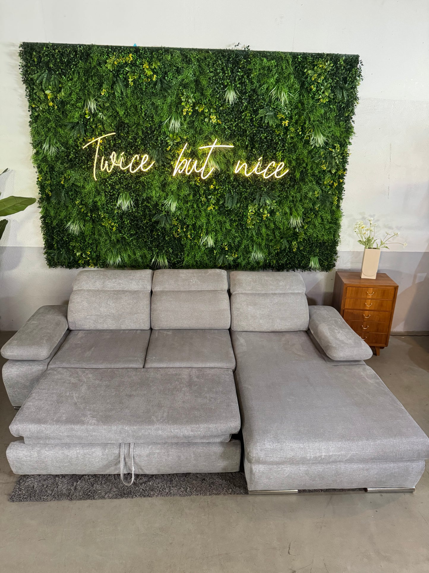 Ecksofa mit Schlaffunktion