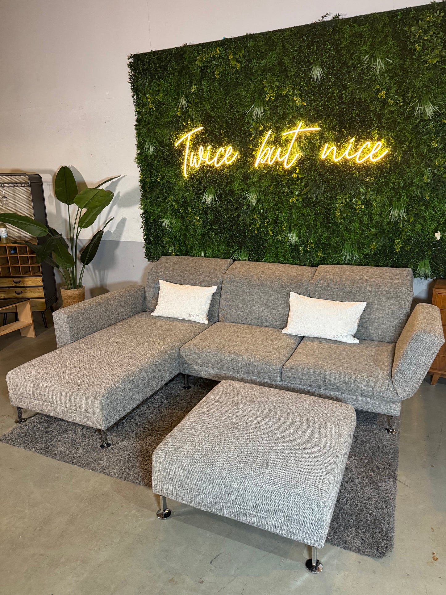 Brühl Moule Ecksofa inkl. Hocker