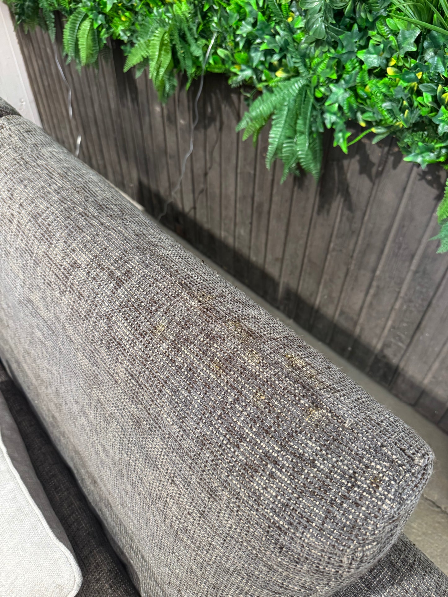 Musterring Ecksofa mit Hocker