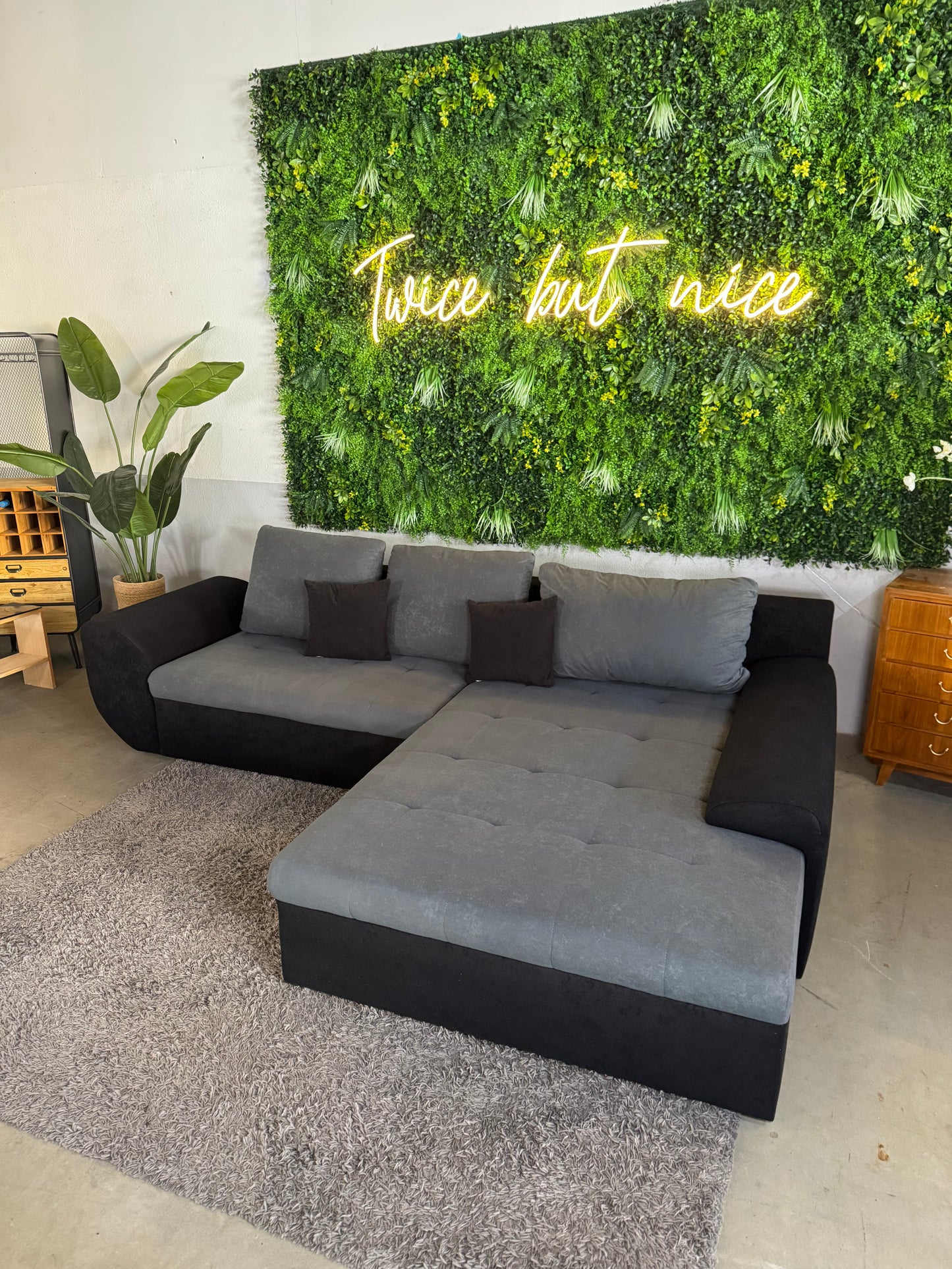 Ecksofa mit Schlaffunktion