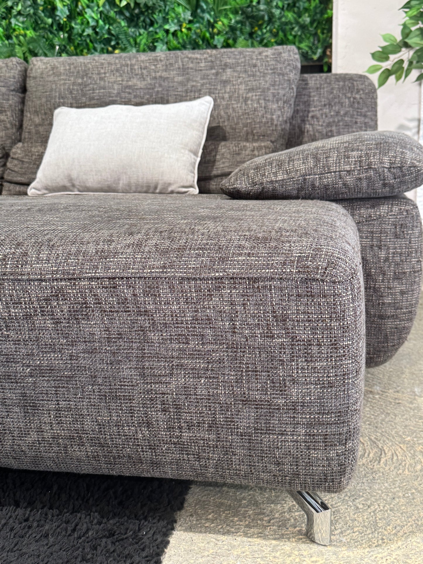 Musterring Ecksofa mit Hocker