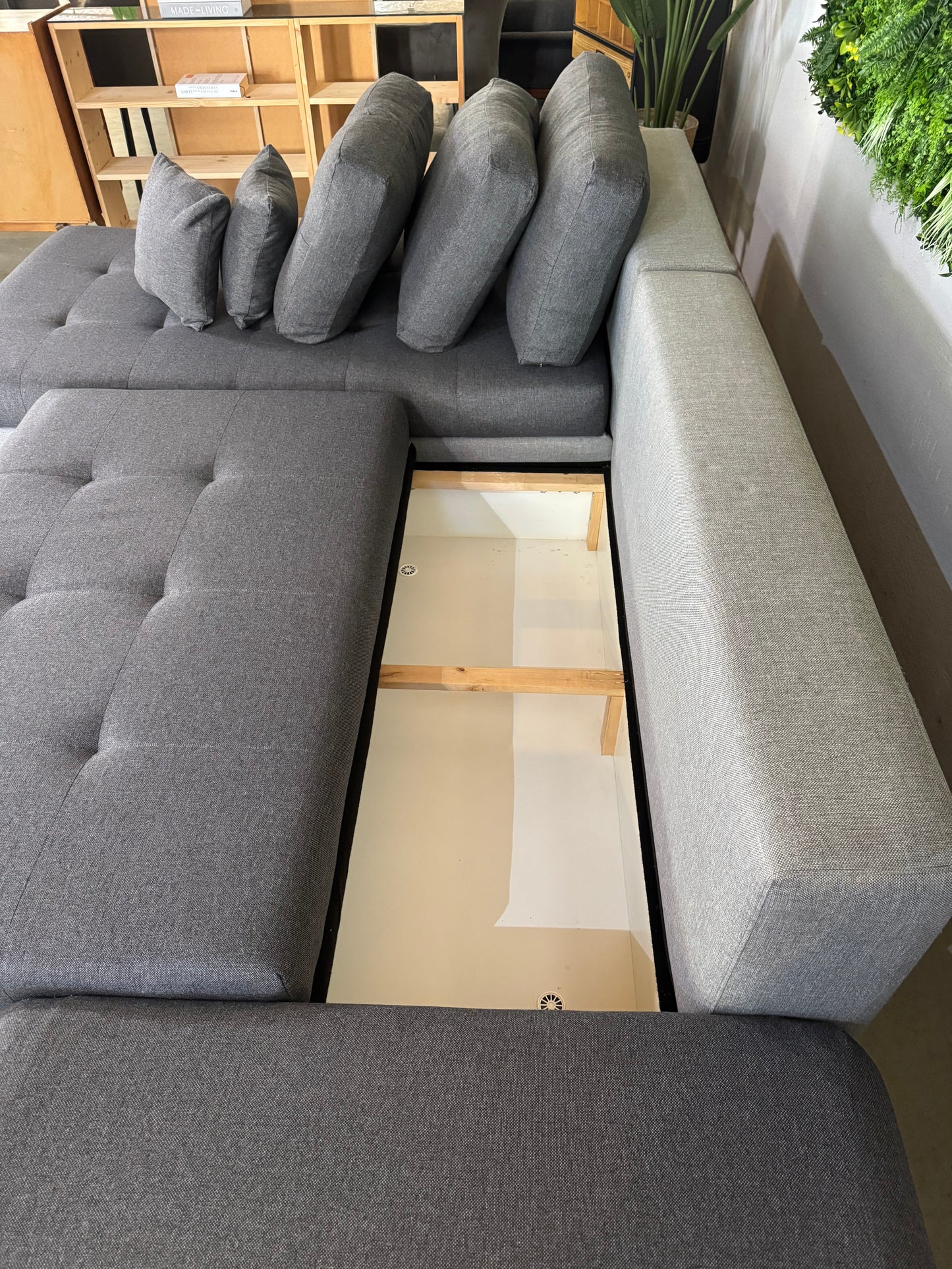 CarryHome Ecksofa mit Schlaffunktion