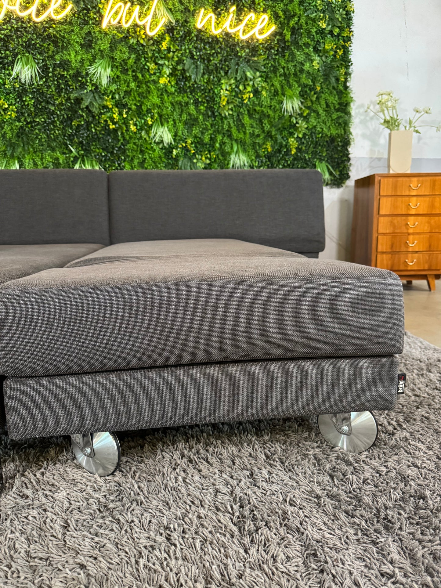 Brühl Four Two Designer Ecksofa mit Schlaffunktion