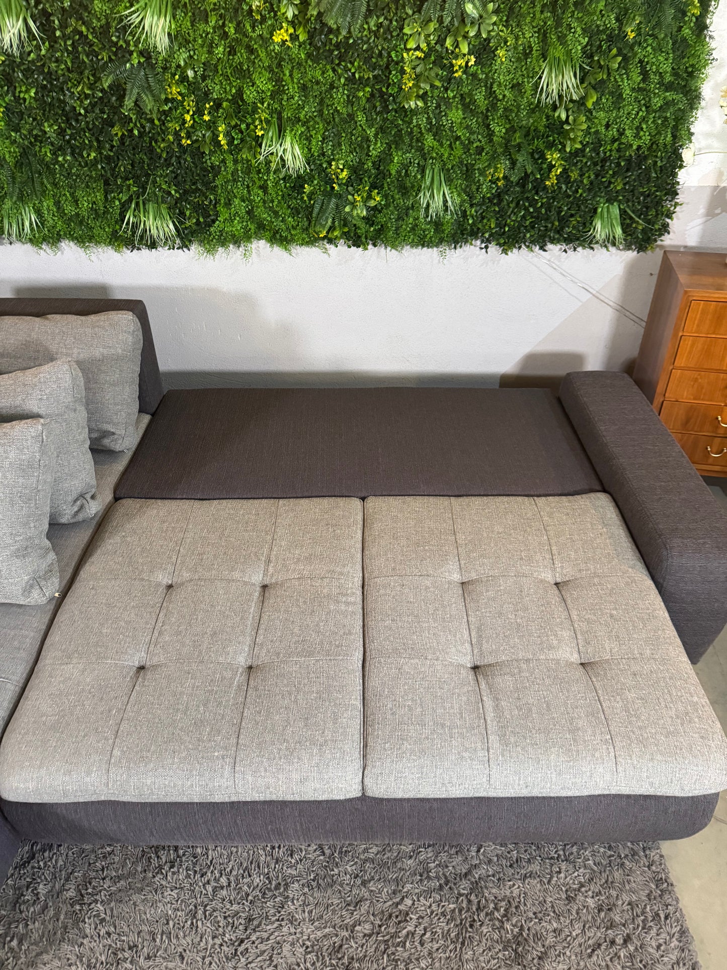 Ecksofa mit Schlaffunktion