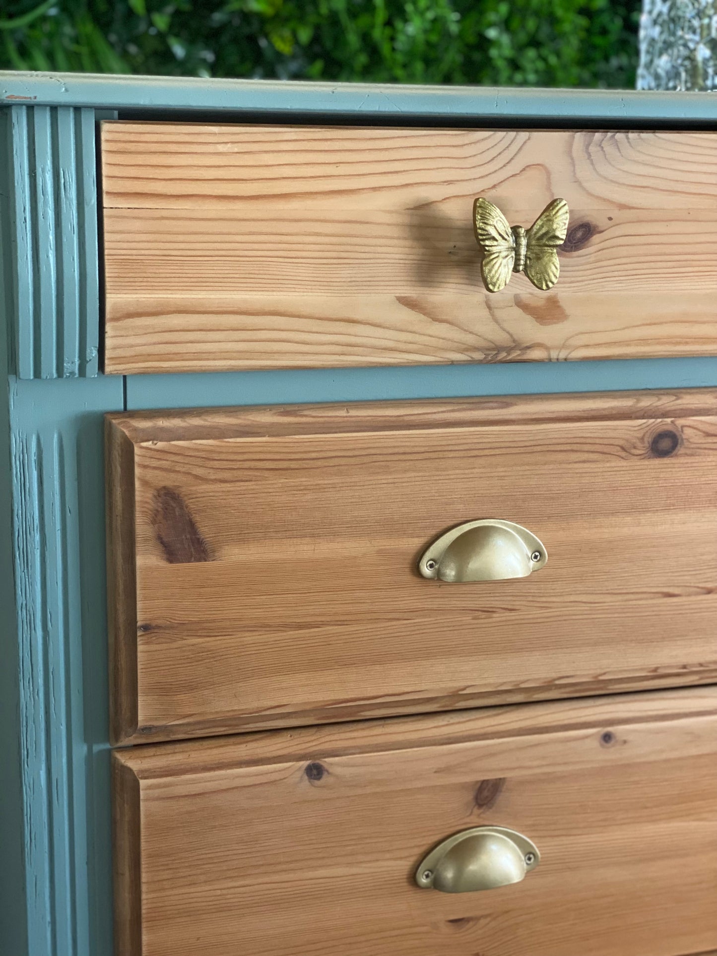 MASSIVHOLZ upcycling Kommode/Kleiderschrank/Schrank Vintage shic