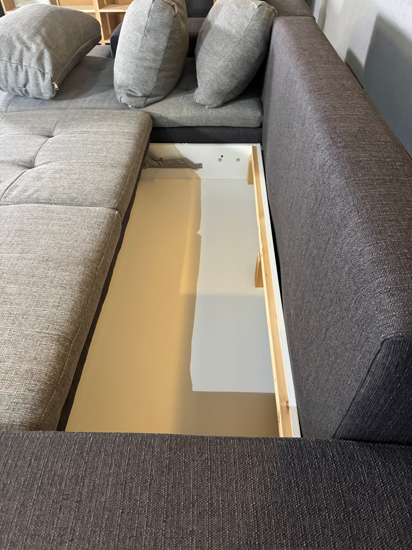 Ecksofa mit Schlaffunktion