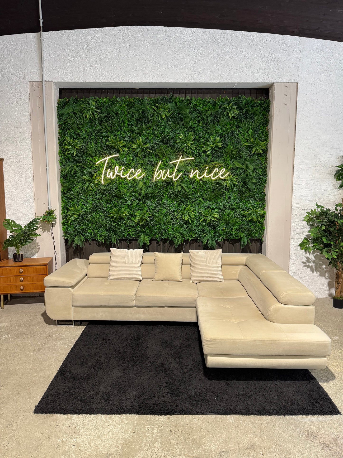 Ecksofa mit Schlaffunktion