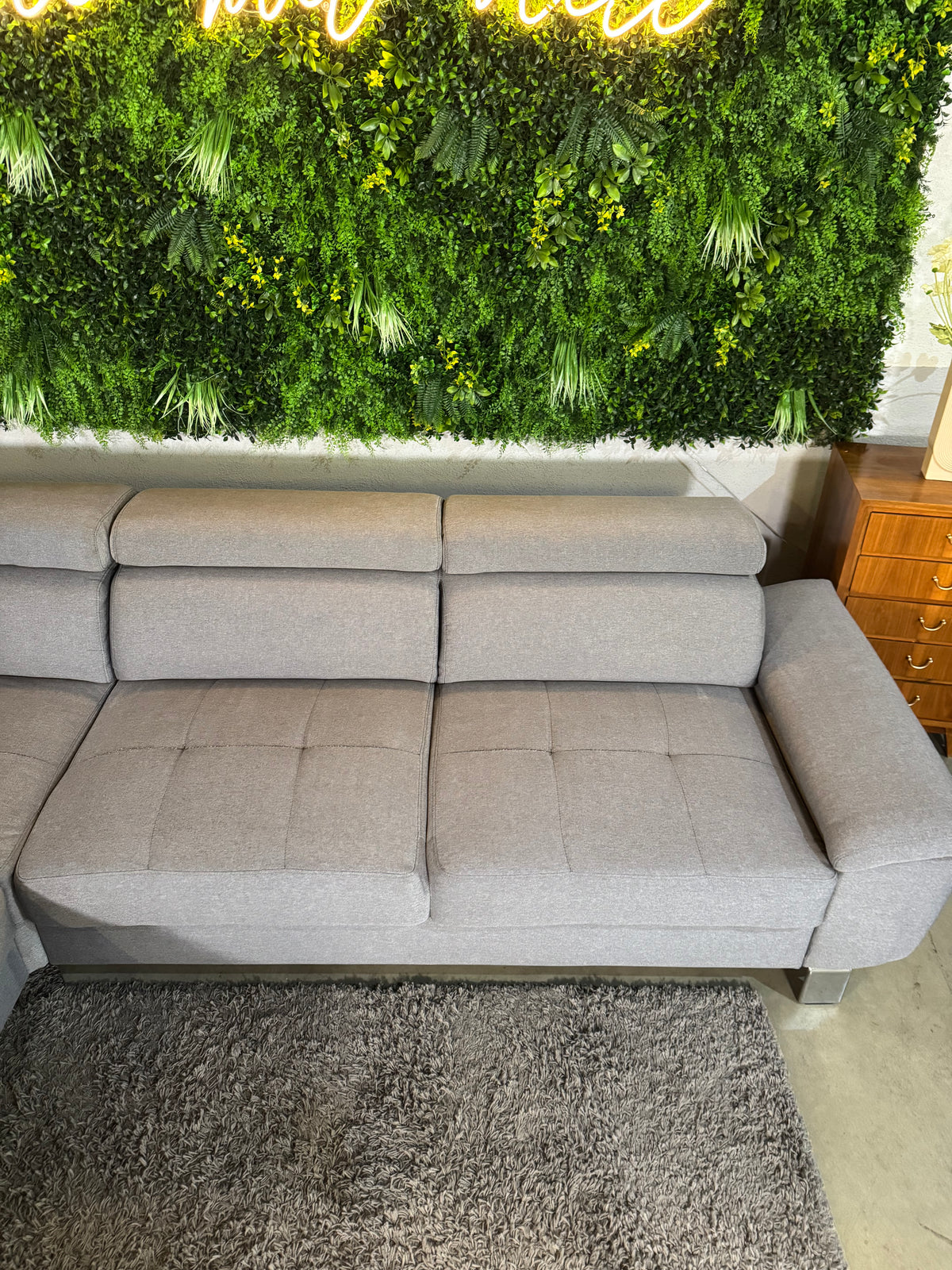 Ecksofa „Mömax“ mit Schlaffunktion
