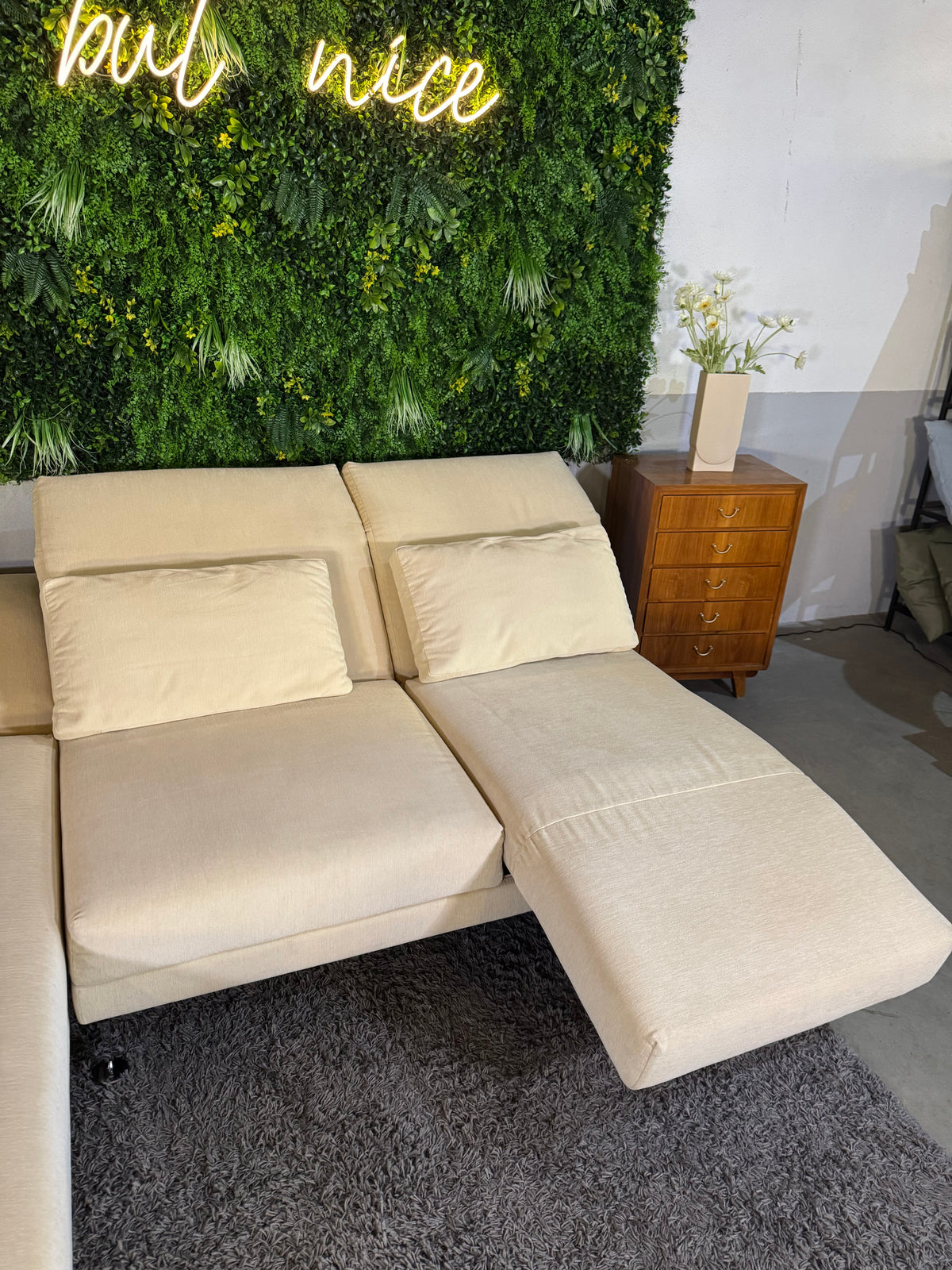 Brühl Moule Ecksofa (creme)