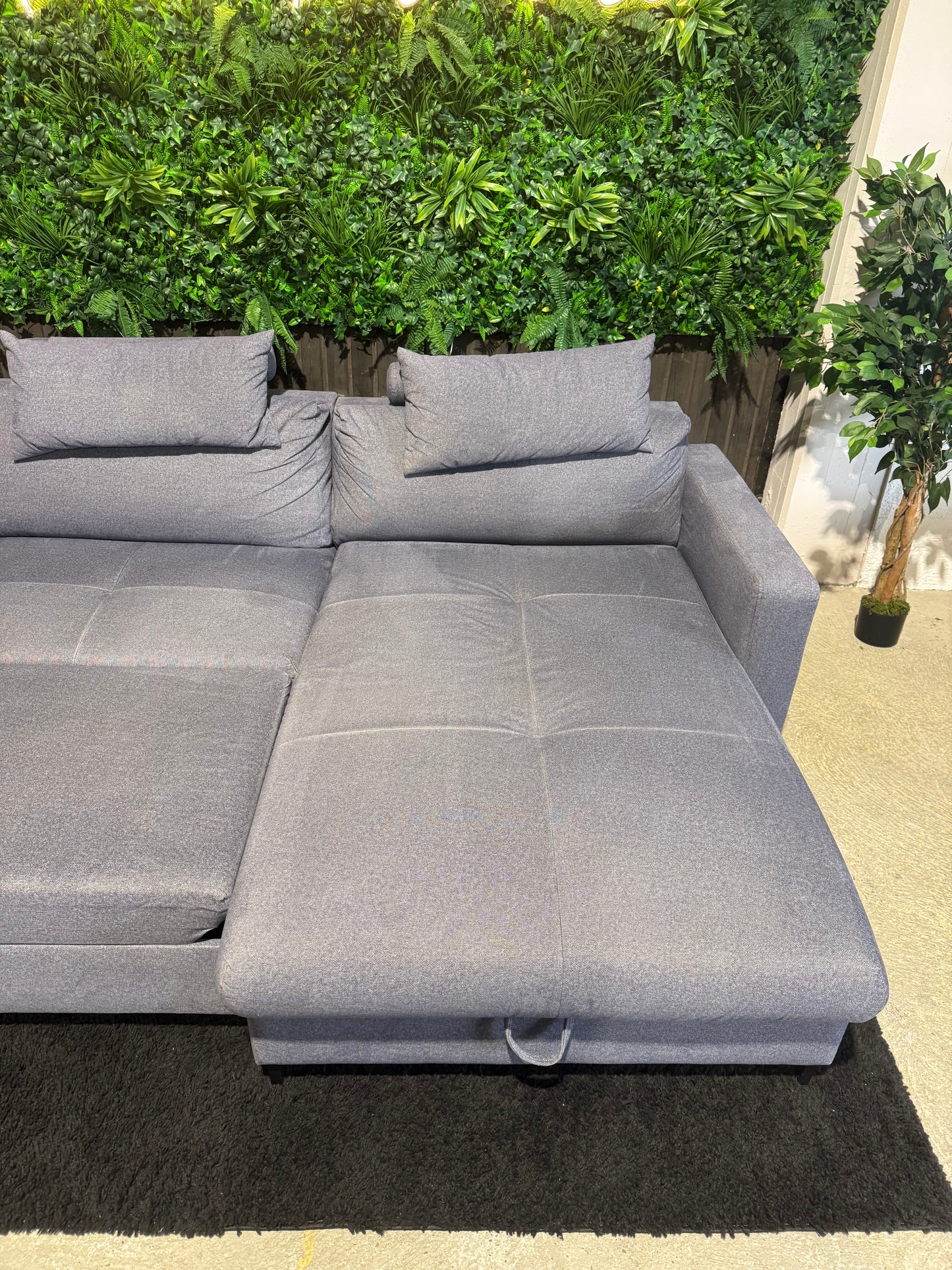 CarryHome Ecksofa mit Schlaffunktion
