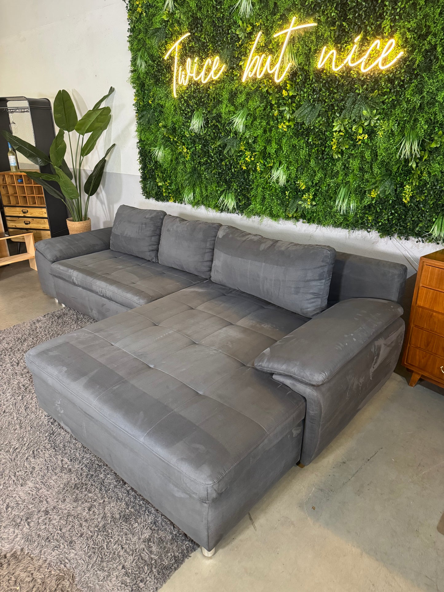 Ecksofa mit Schlaffunktion