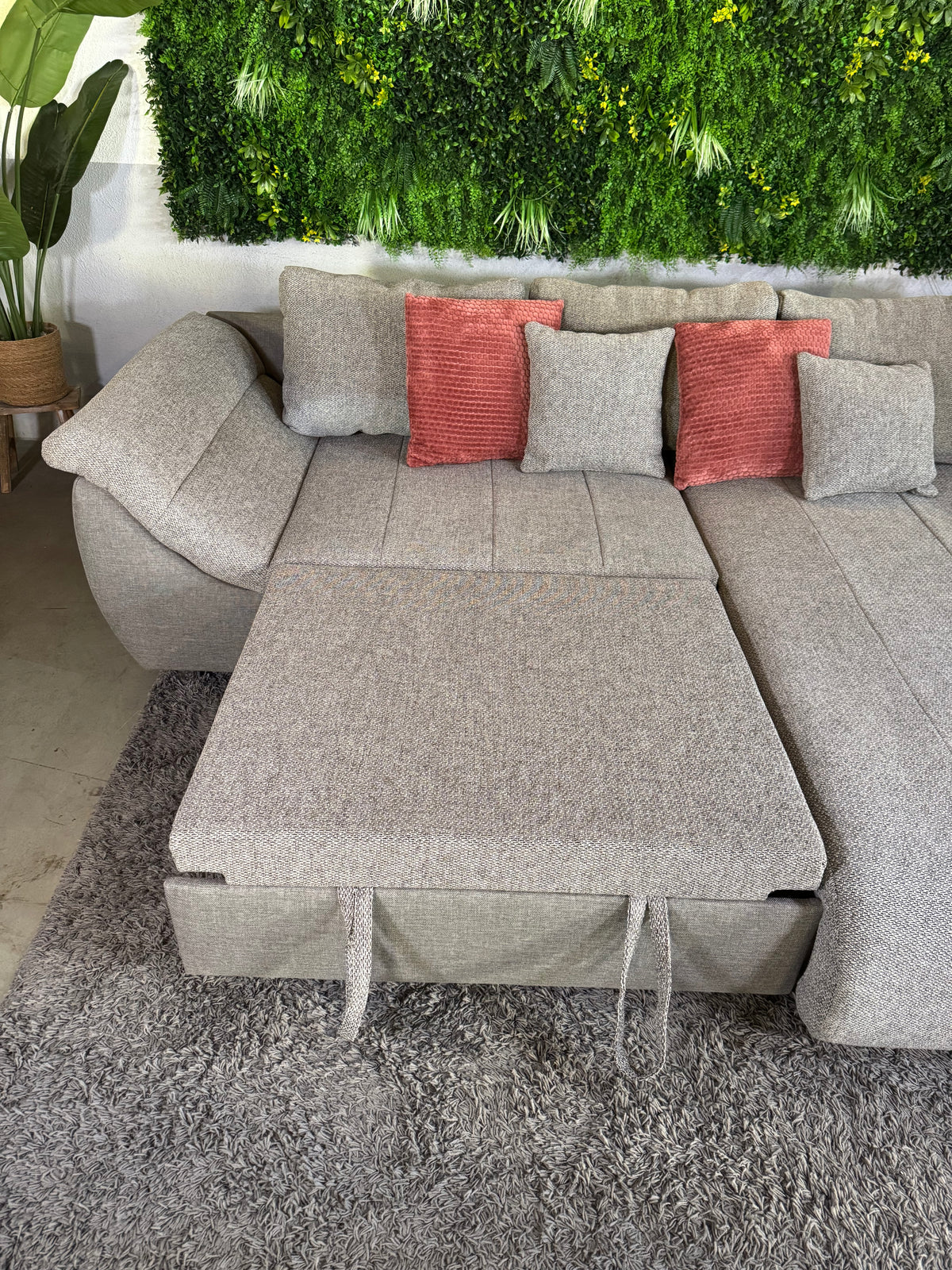 Ecksofa mit Schlaffunktion