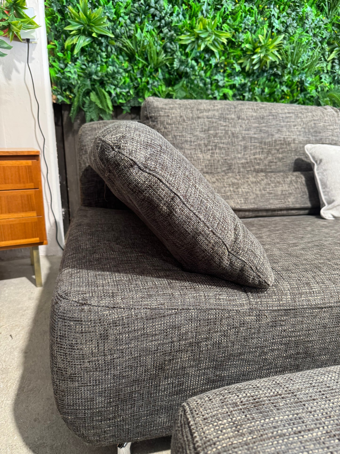 Musterring Ecksofa mit Hocker