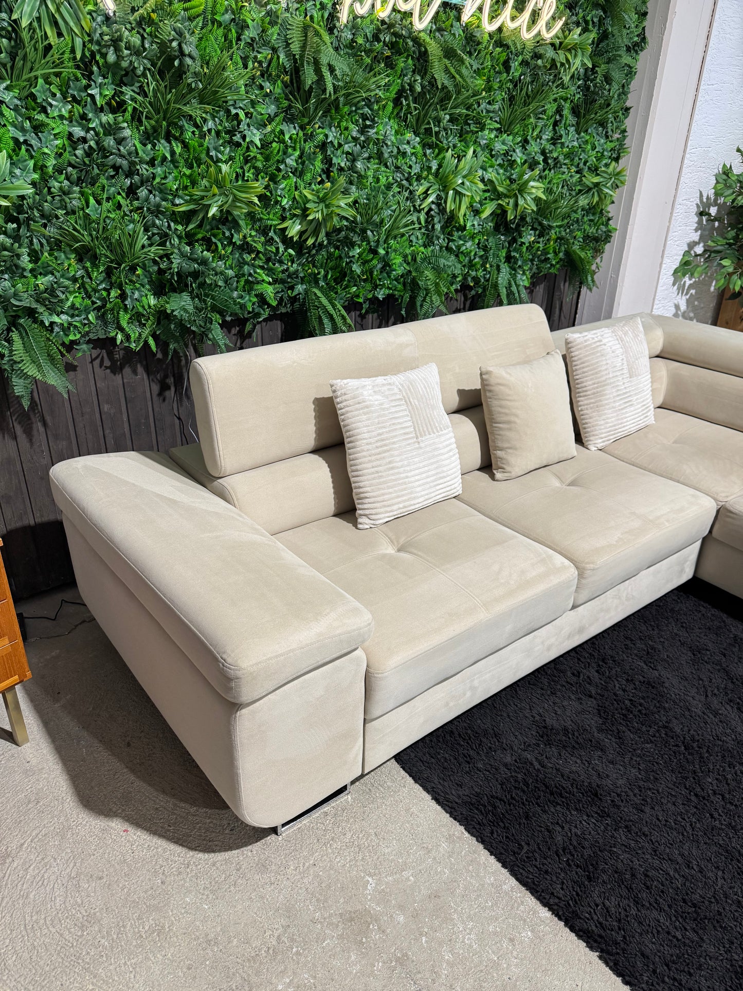 Ecksofa mit Schlaffunktion