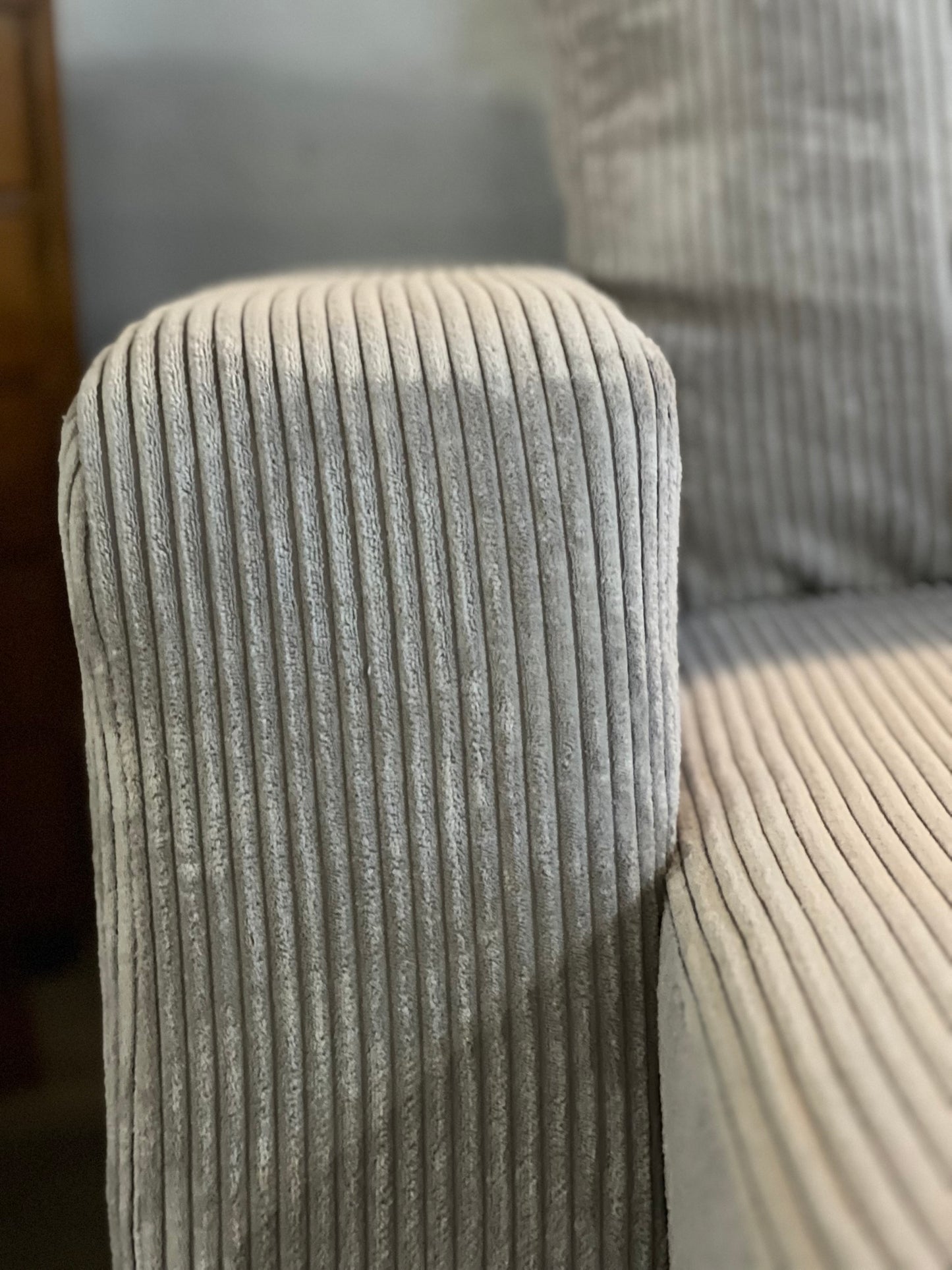 NEU Cord Ecksofa mit Schlaffunktion