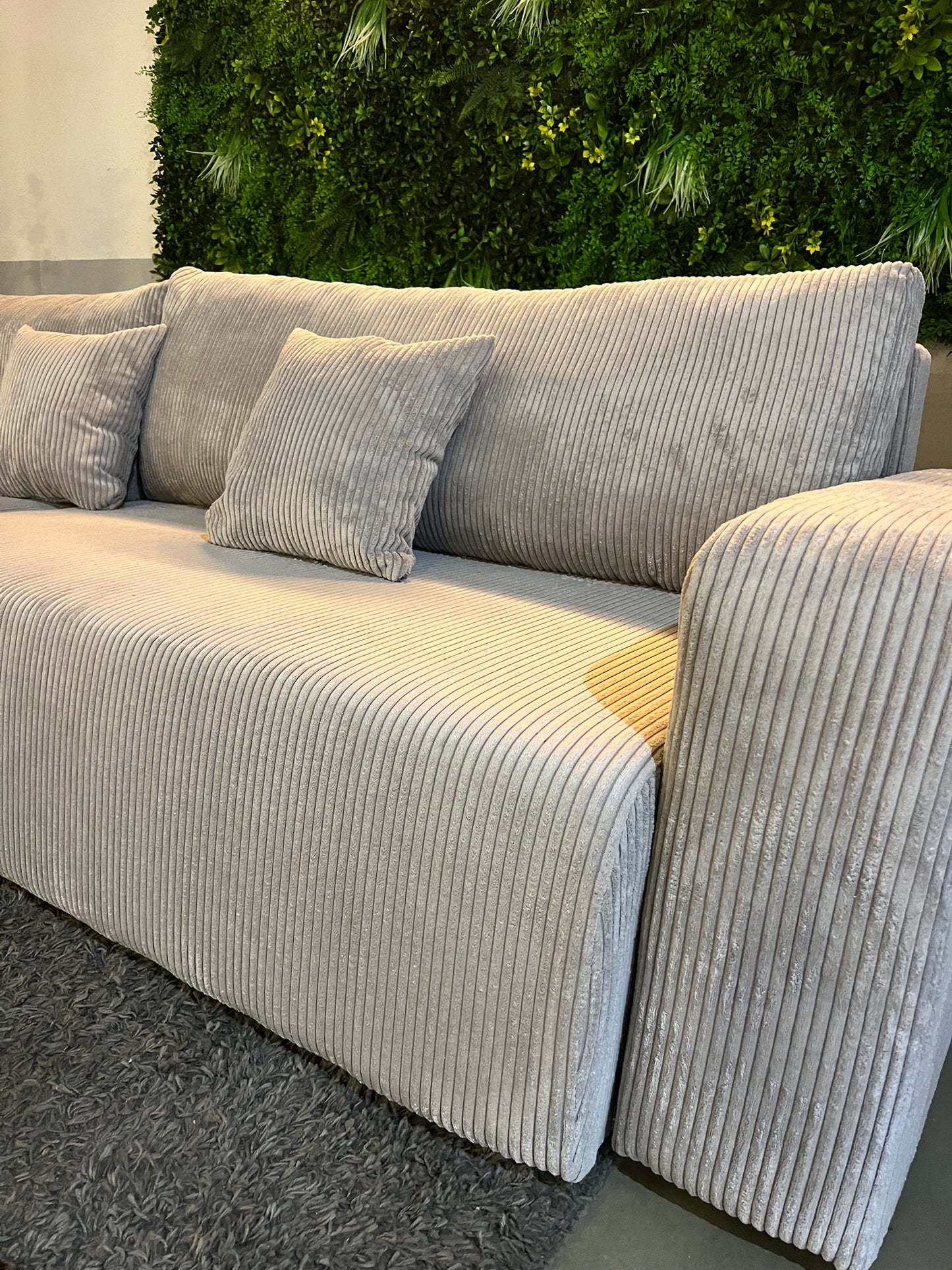 NEU Cord Ecksofa mit Schlaffunktion
