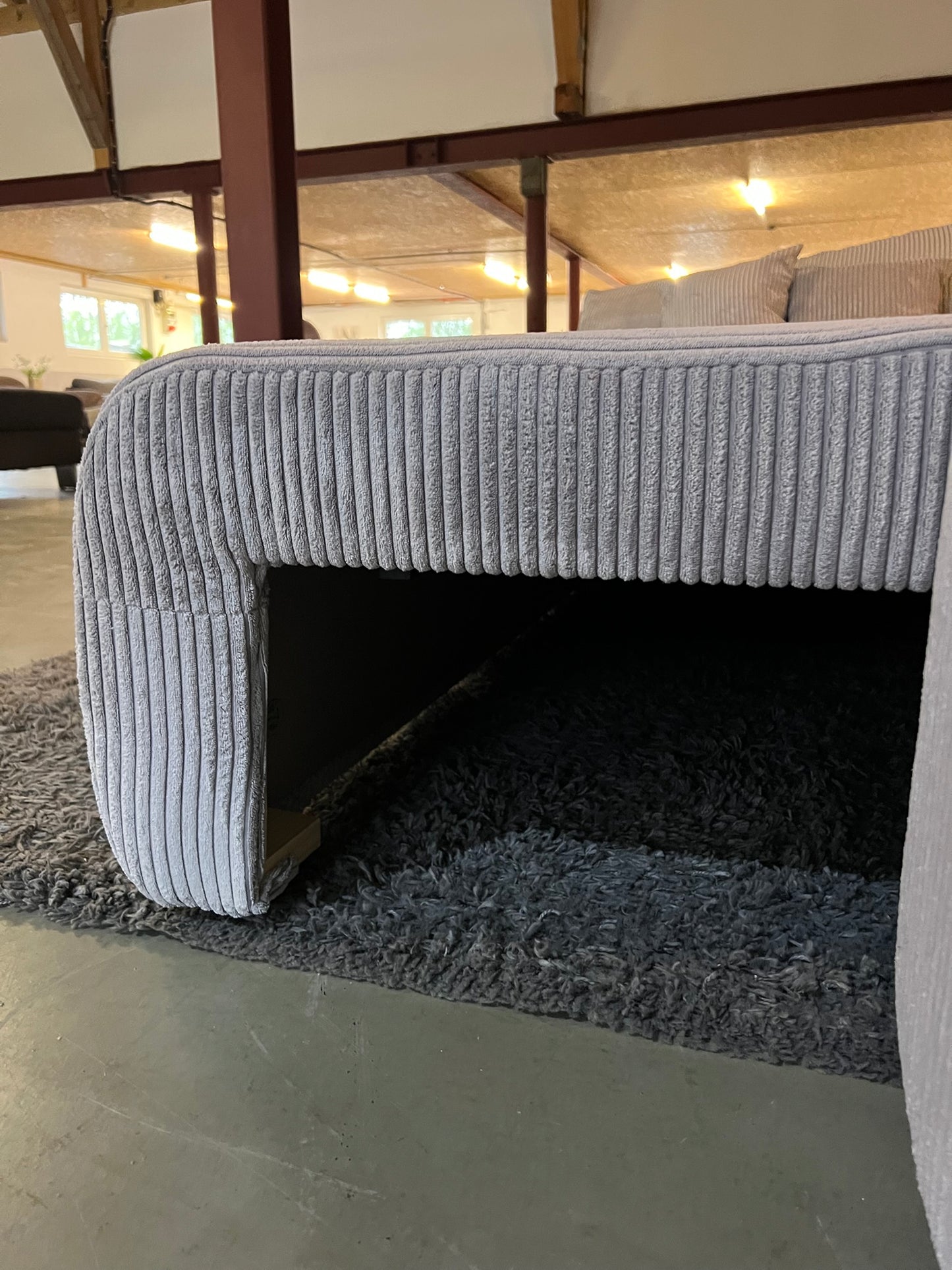 NEU Cord Ecksofa mit Schlaffunktion