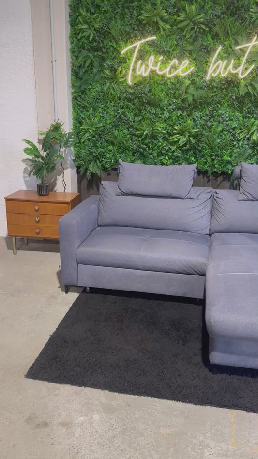 CarryHome Ecksofa mit Schlaffunktion