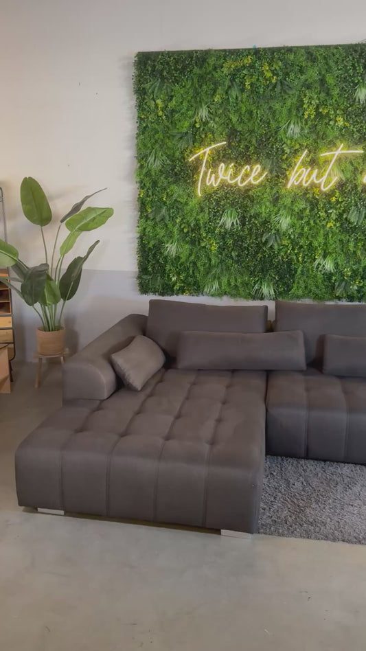 Ecksofa mit elektr. Schlaffunktion